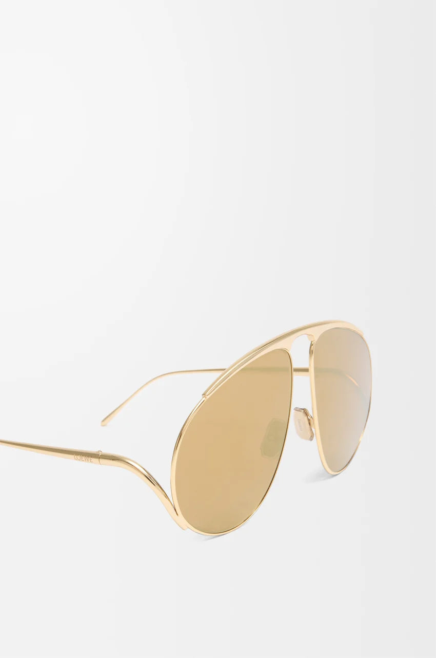 Hillock Sunglasses Gold - Loewe