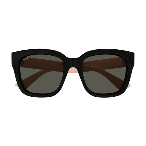 Womens Square Sunglasses Black/Pink - Gucci