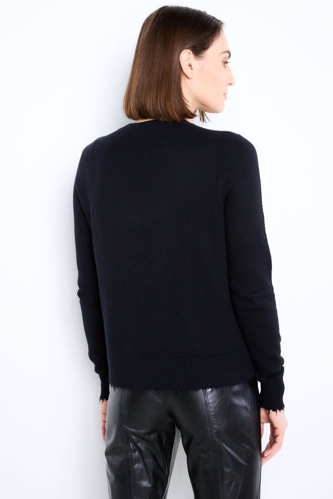 Heart Strong Sweater Black- Lisa Todd