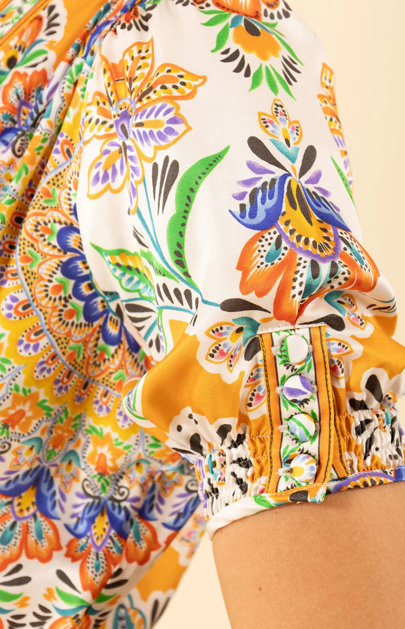 Ila Maxi Dress Orange - Hale Bob