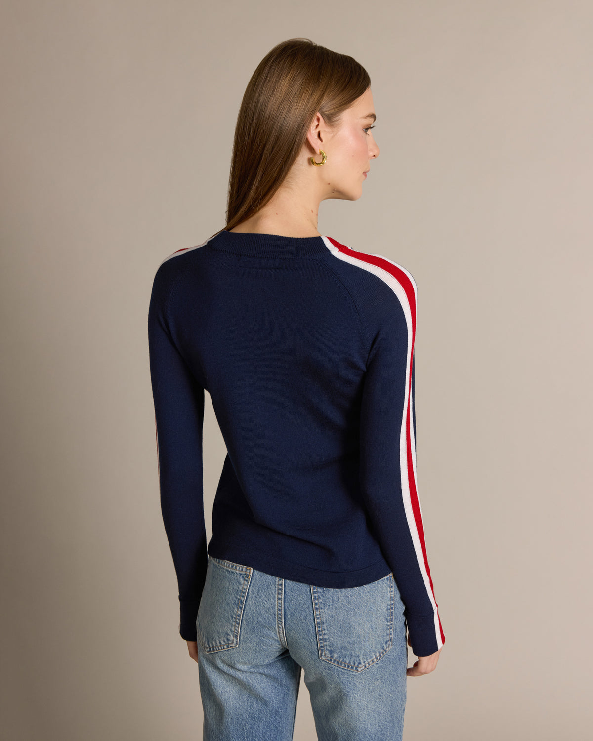 Merino Crossed Skis Sweater Odyssey Combo - Alashan