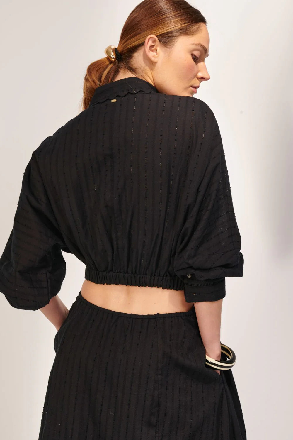 Sunniva Long Dress Black - Poupette St Barth