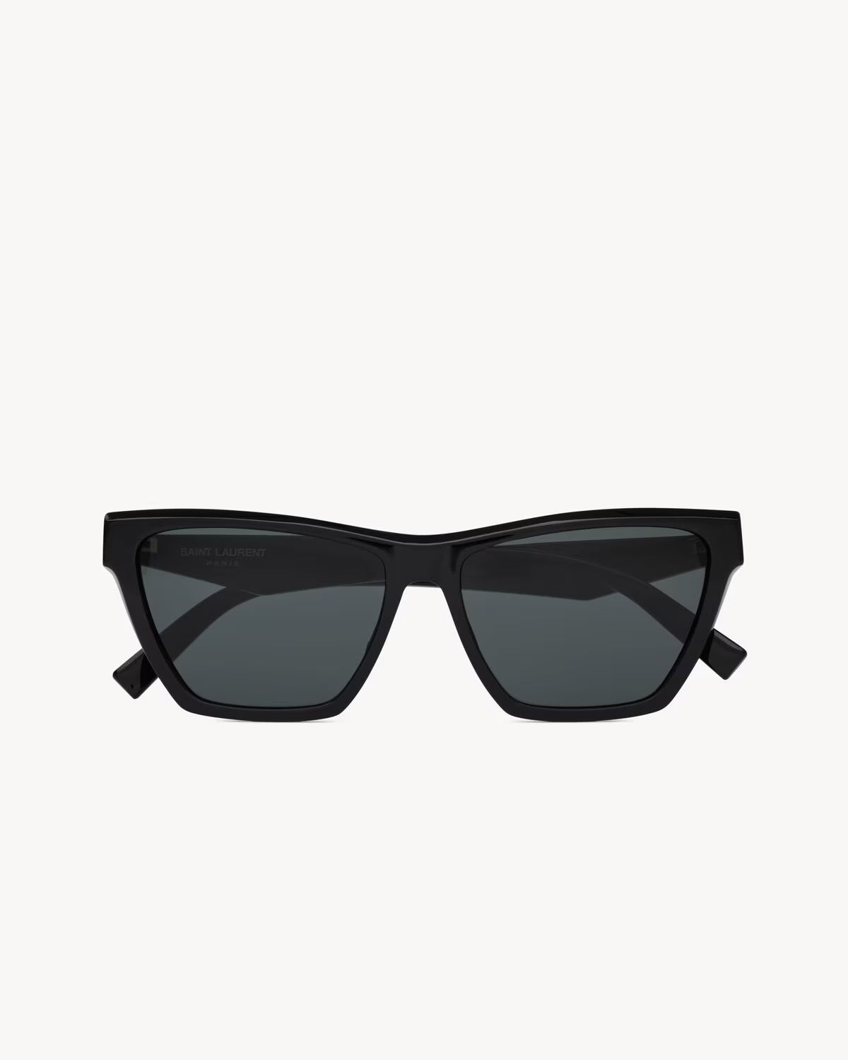 Rectangular Cat-Eye Sunglasses Black - Saint Laurent