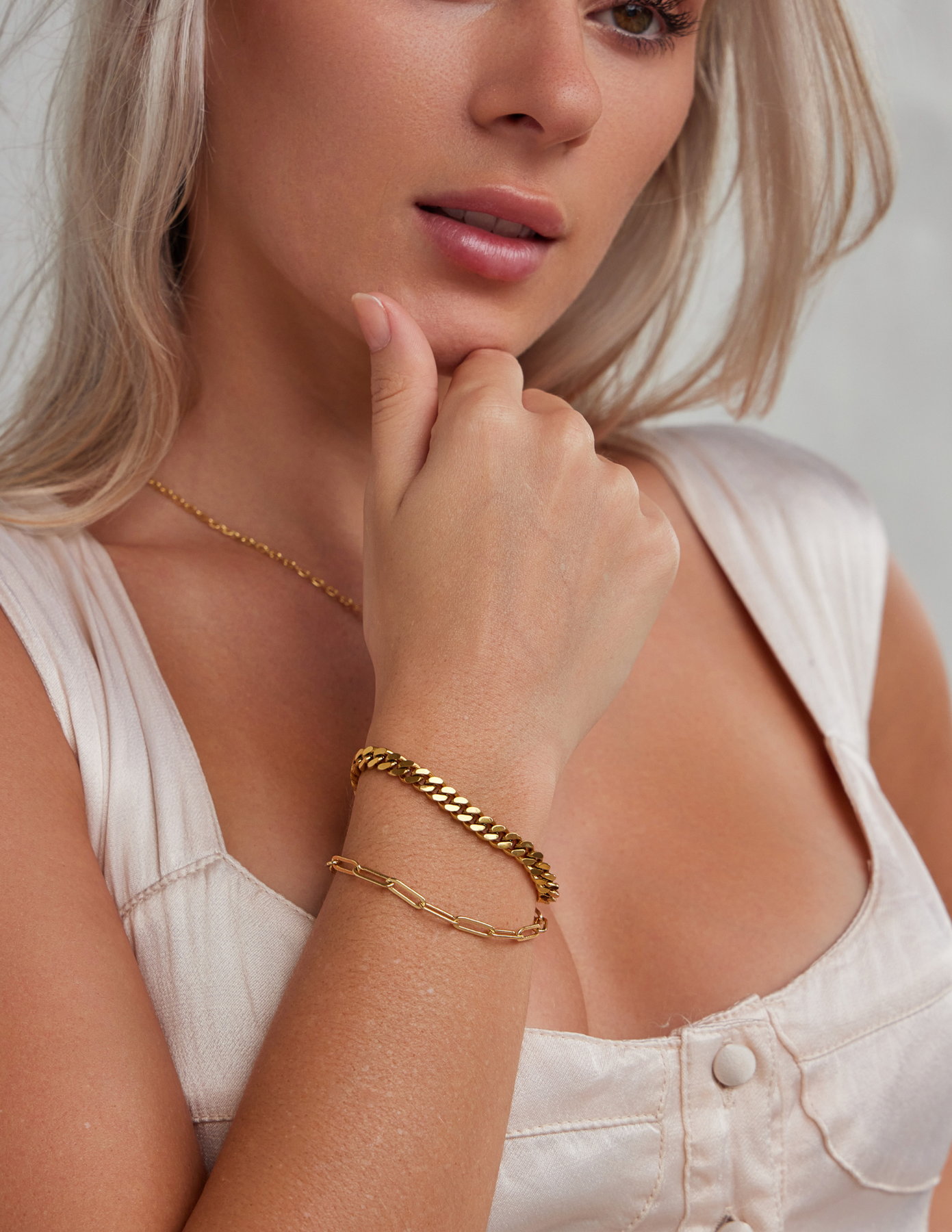 Paperclip Chain Bracelet - Adriana Pappas Designs