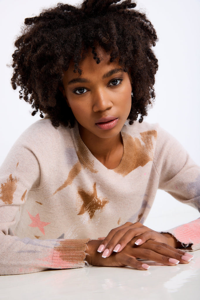 Super Nova Sweater Birch - Lisa Todd