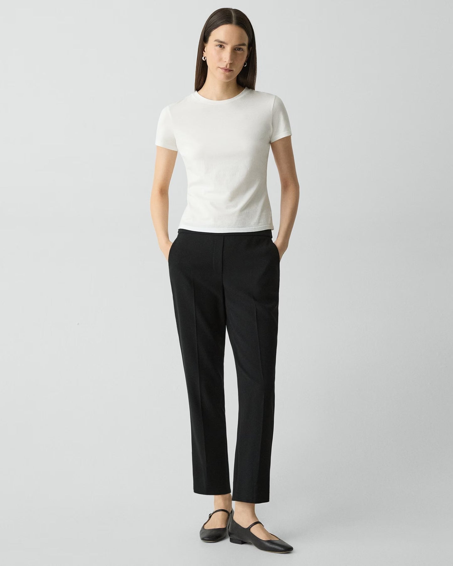 Tiny Tee White - Theory Women