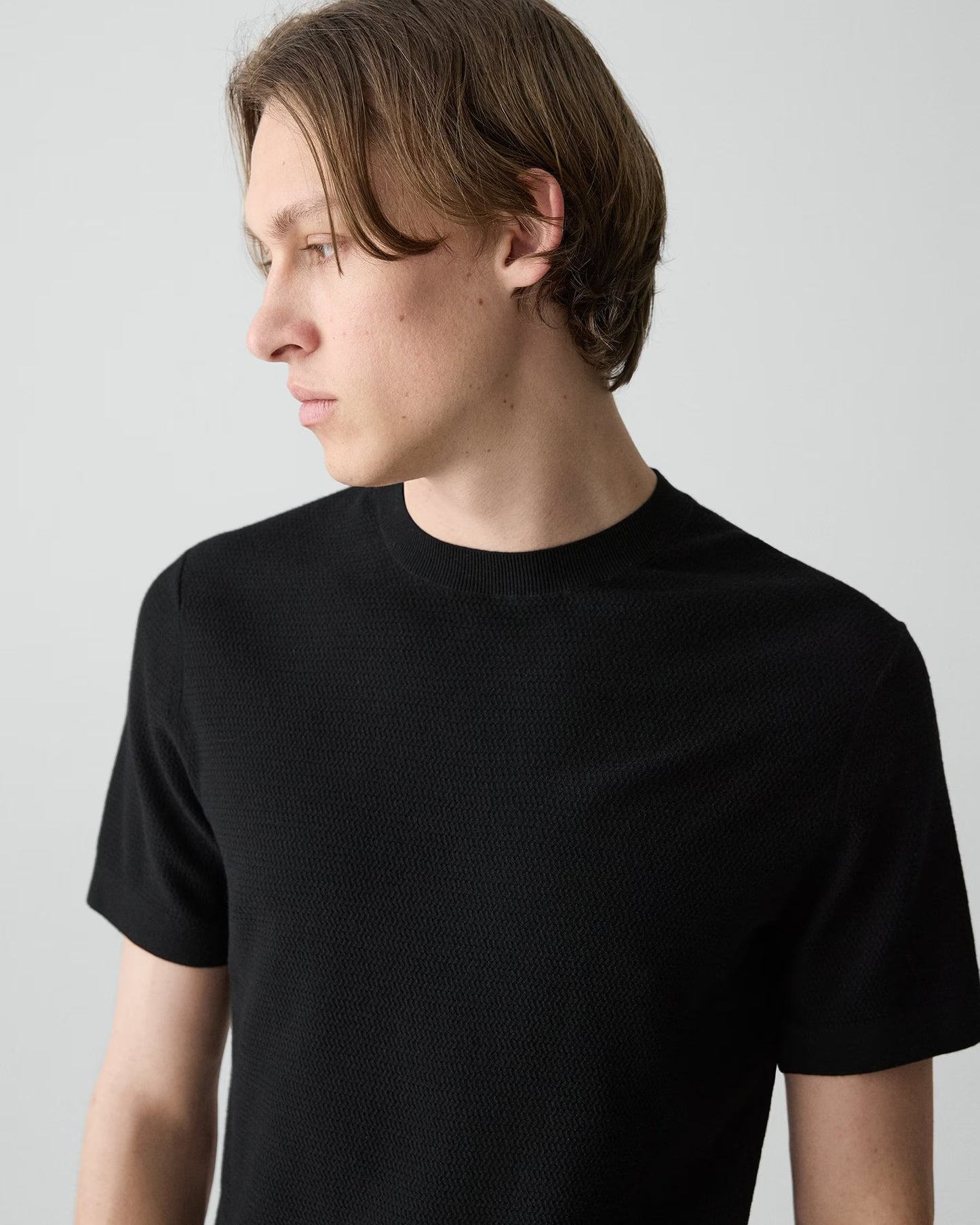 Soris Tee Light Bilen Black - Theory Men