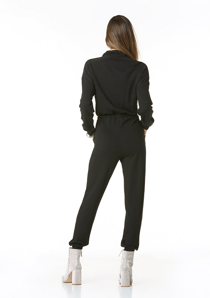 Sylvia Jumpsuit Black - Tart Collections