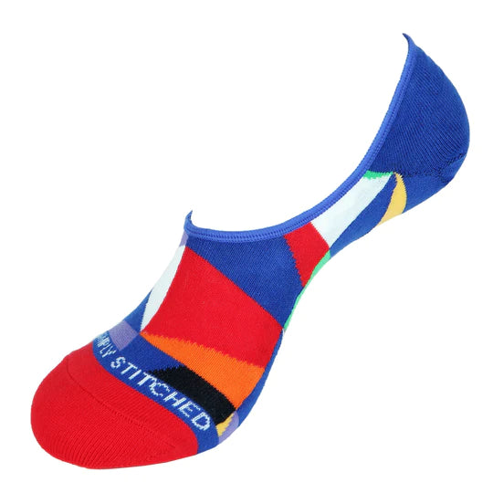 Fragmanted No Show Socks