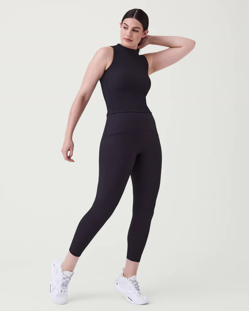Booty Boost Active Contour Rib 7/8 Leggings Very Black - SPANX – Jackie Z  Style Co.