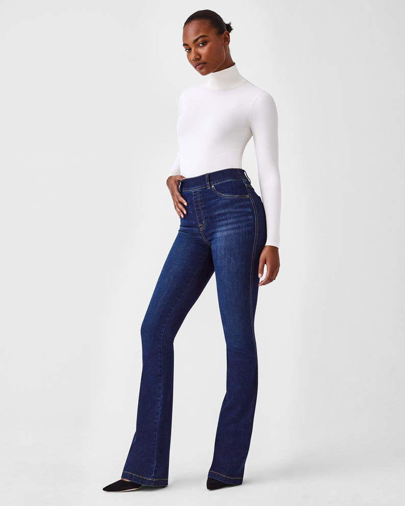 Flare Jeans Vintage Indigo - SPANX – Jackie Z Style Co.