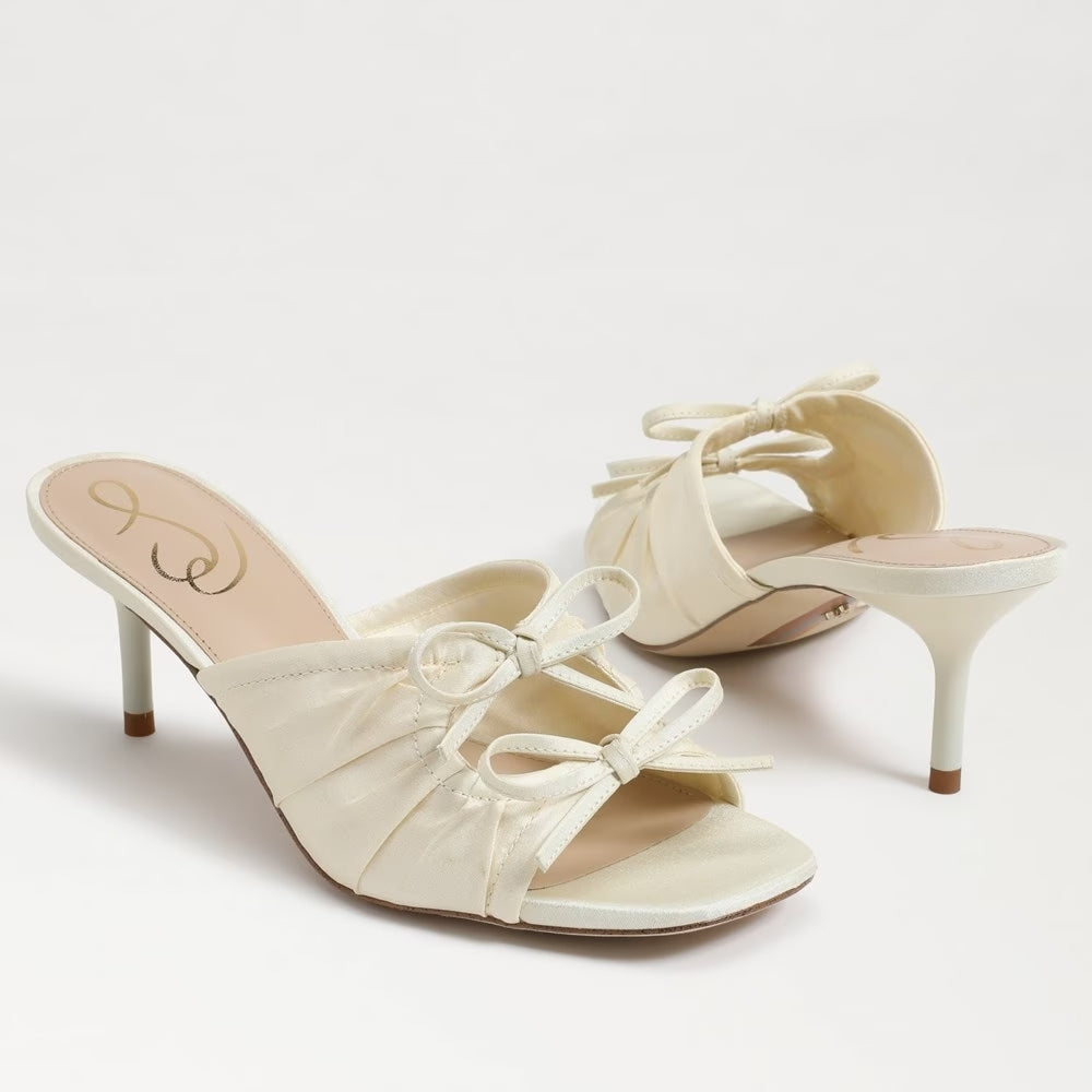 Sam Edelman - Pia Strappy Heel Pearl Ivory