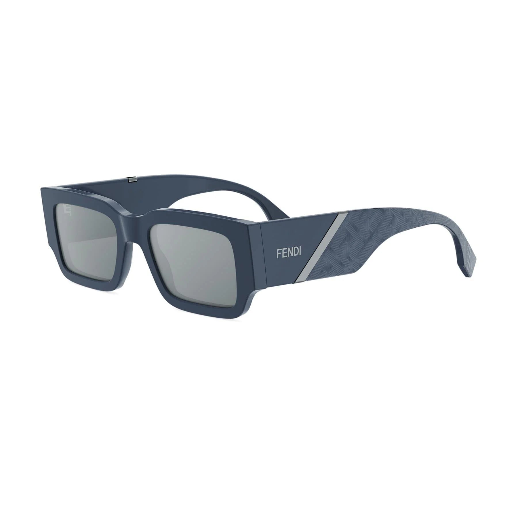Fendi Diagonal Sunglasses Blue - FENDI
