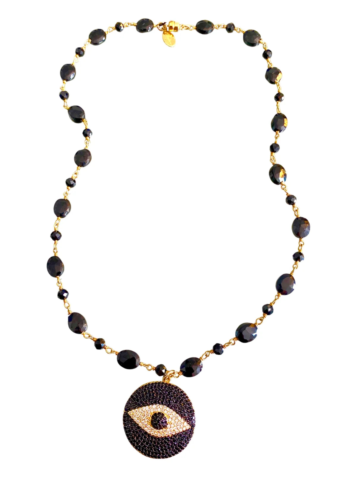 My Third Eye Necklace Black/Gold - Cimber Designs