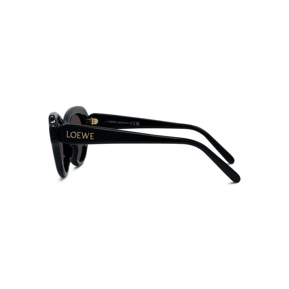 Slim Geometric Sunglasses Black - Loewe