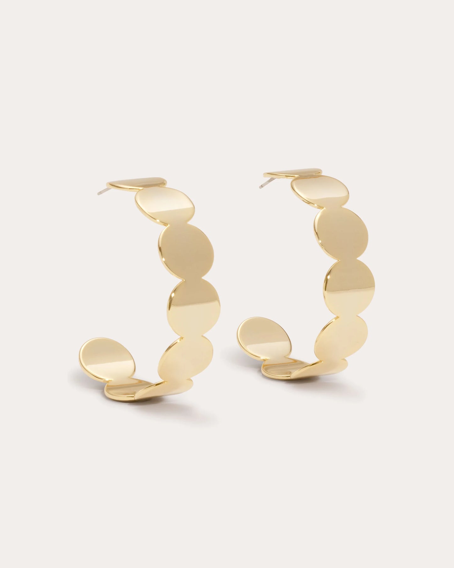 Ravi Hoop Earrings Gold - Ramy Brook