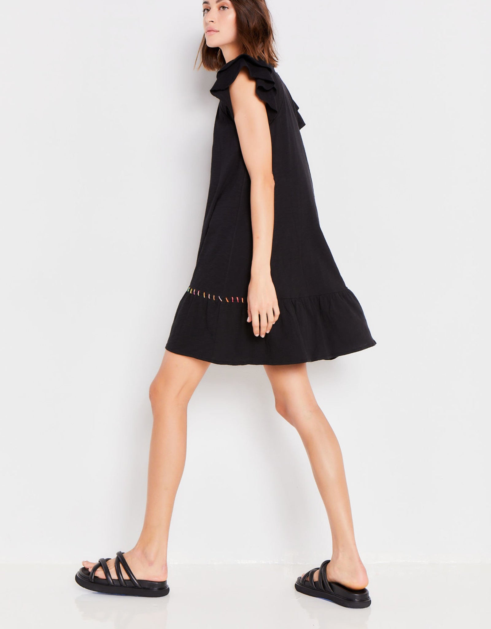 Lisa Todd - Free Frills Dress Black Lisa Todd - Free Frills Dress Black