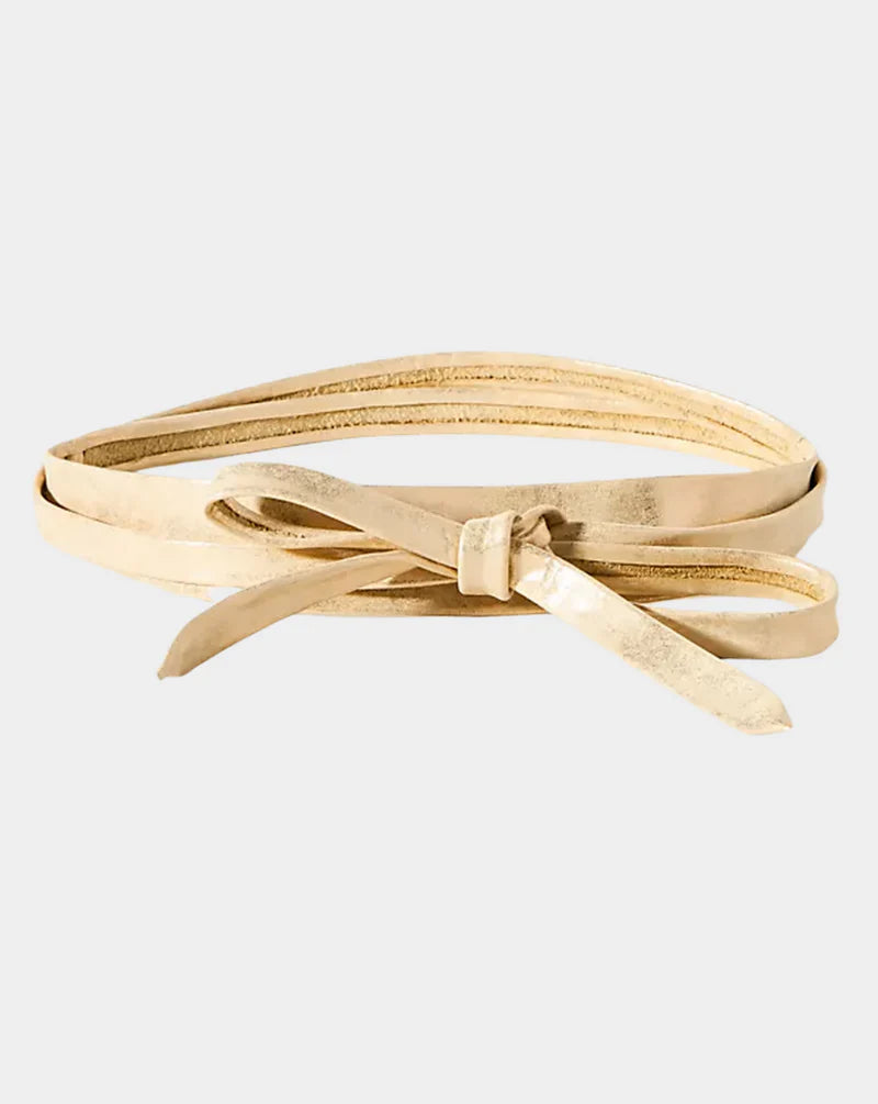 Midi Wrap Belt Gold - ADA
