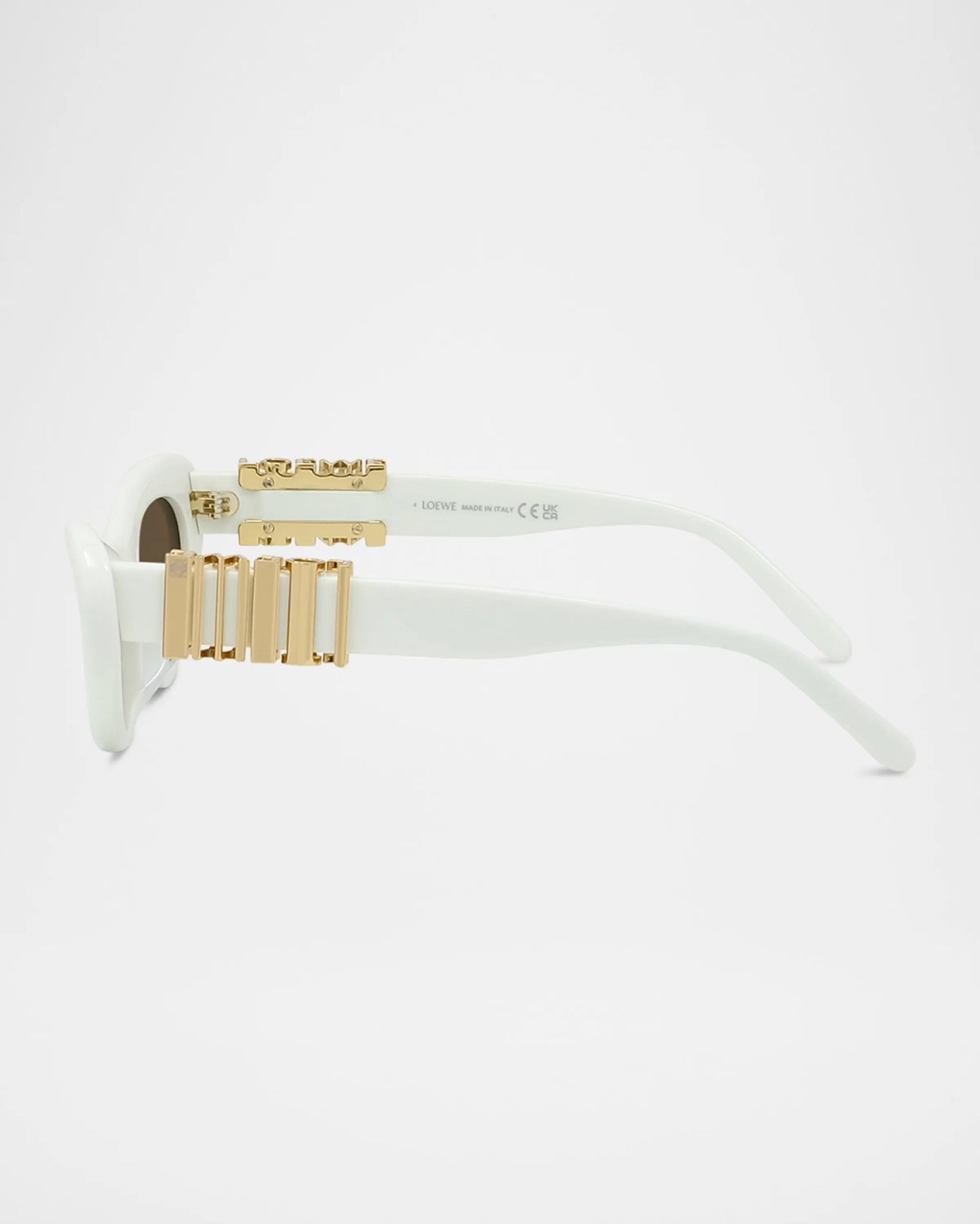 Oval Sunglasses Ivory - Loewe