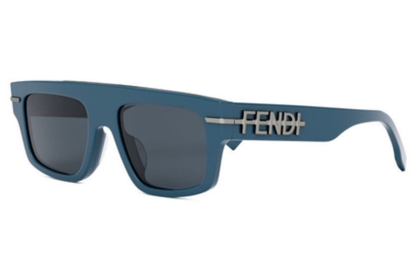 Fendigraphy Sunglasses Shiny Blue - Fendi