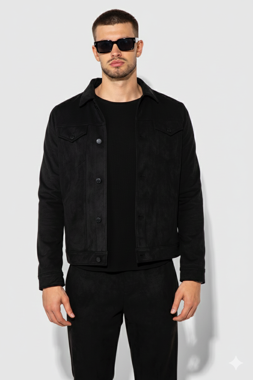 Dean Butter Suede Noir - Monfrere