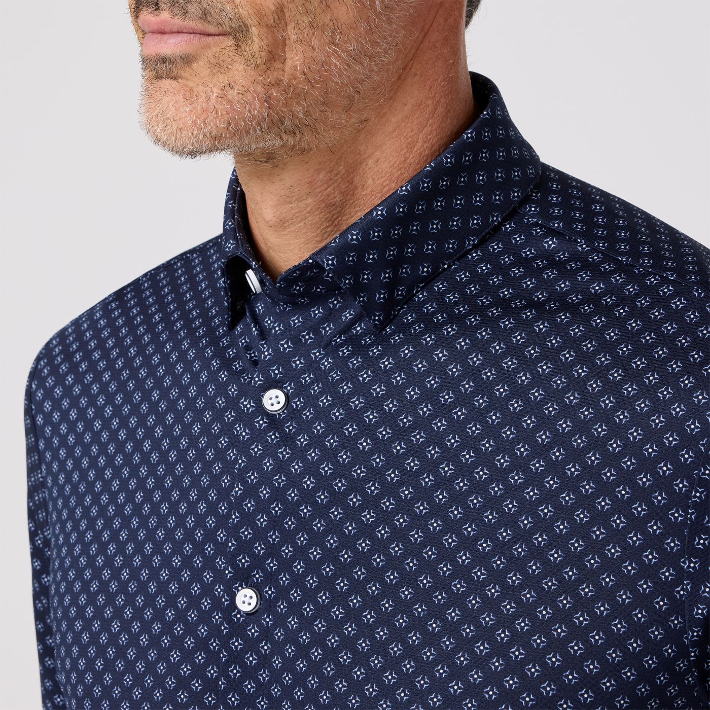 Halyard Short Sleeve Navy Gem - Mizzen + Main
