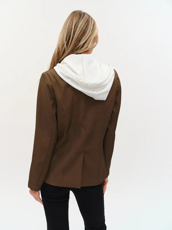 Drew Blazer Olive -Six Fifty