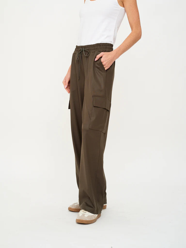 Headliner Coated Jogger Olive - Six Fifty Clothing