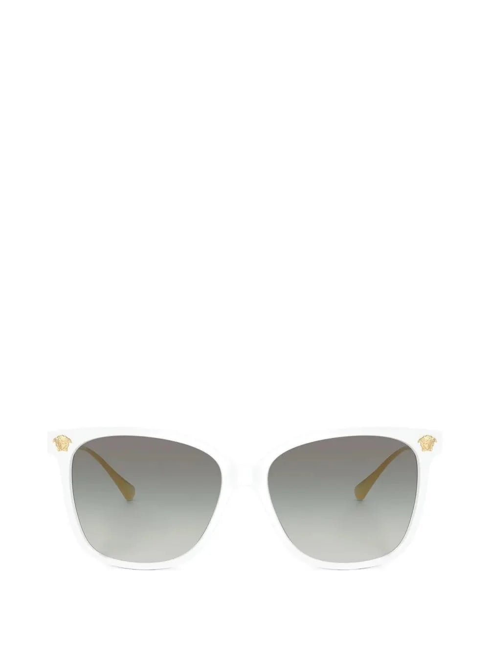 Medusa Square Sunglasses White - Versace