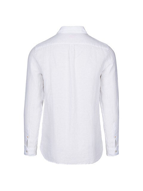 Swims Amalfi Linen Shirt White