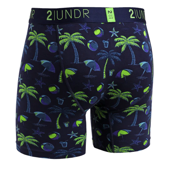 2UNDR - Swing Shift Boxer Brief Midnite Oasis
