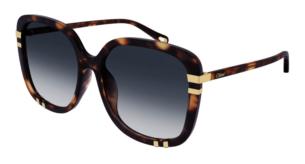 Chloe CH0106SA Sunglasses 004 Havana Blue