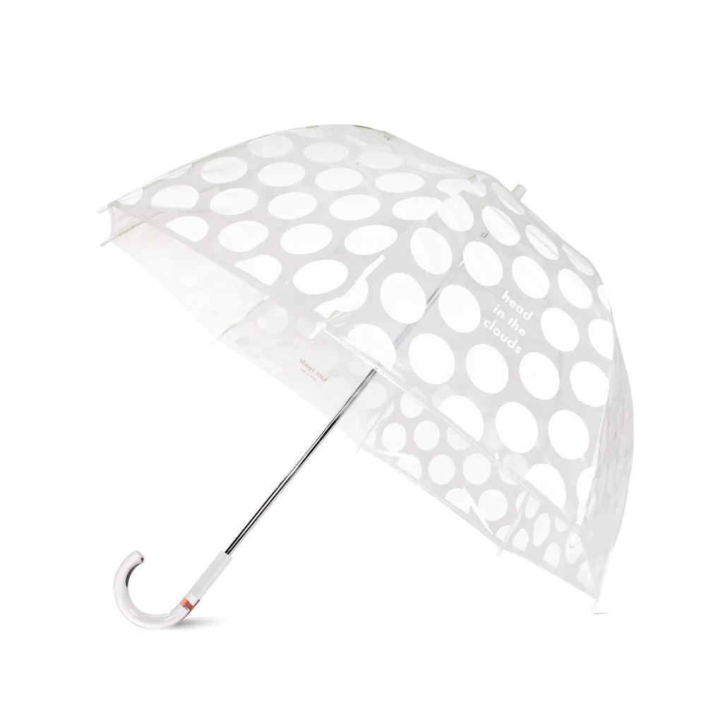 Head In The Clouds Jumbo Dot Umbrella - Kate Spade