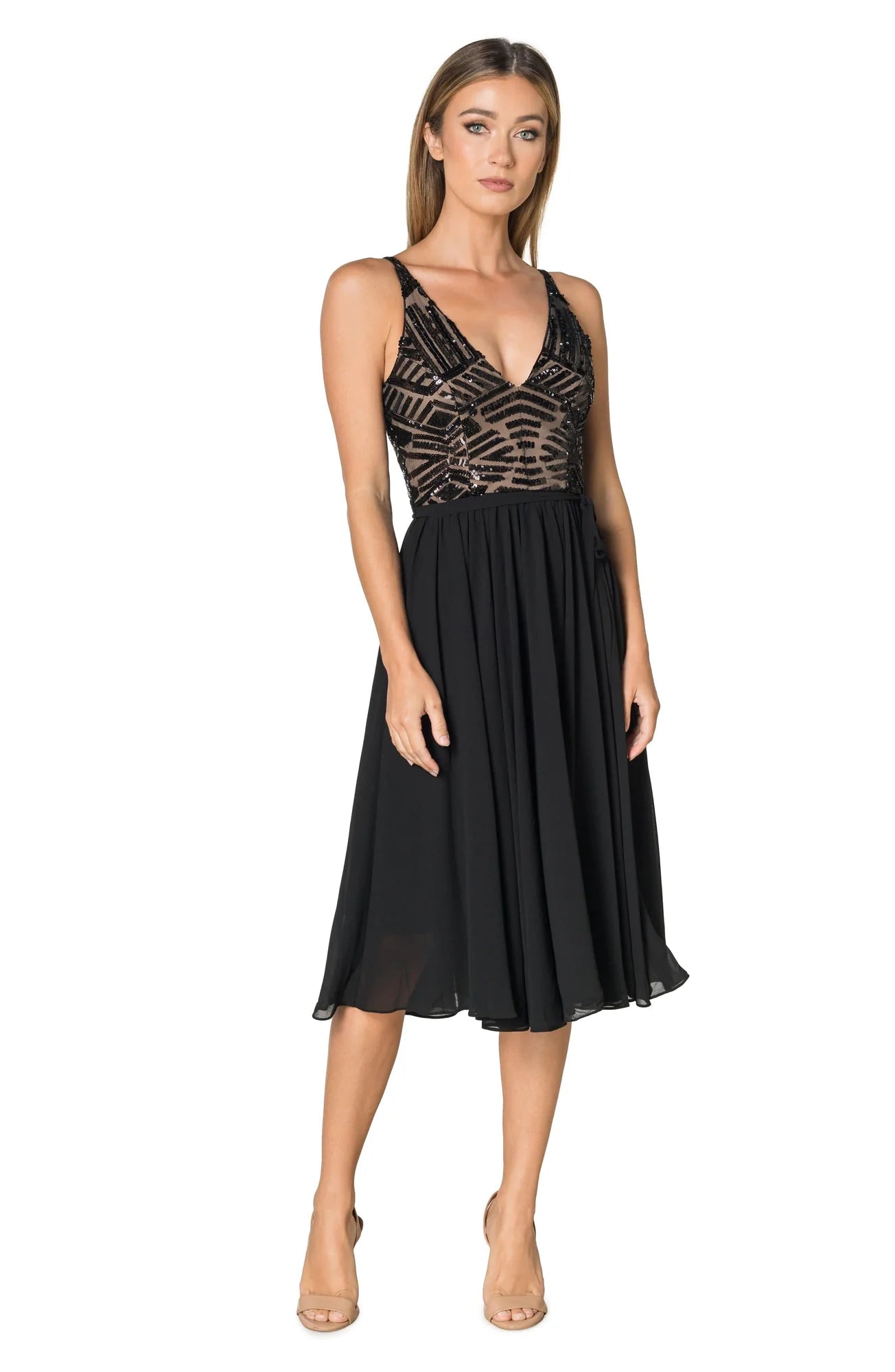 Alicia dress top the population