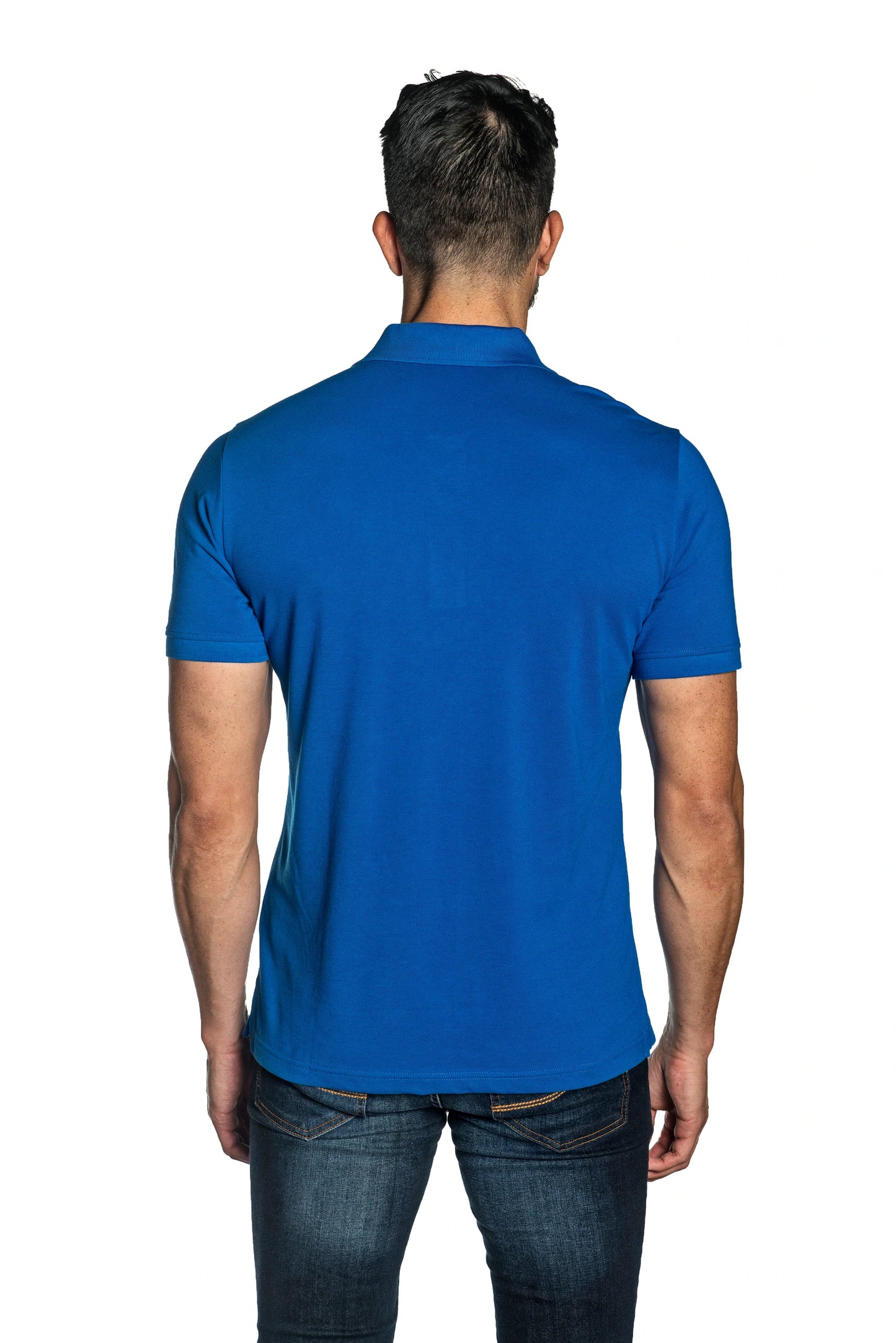 Jared Lang - Men's Polo With Lightning Bolt Embroidery