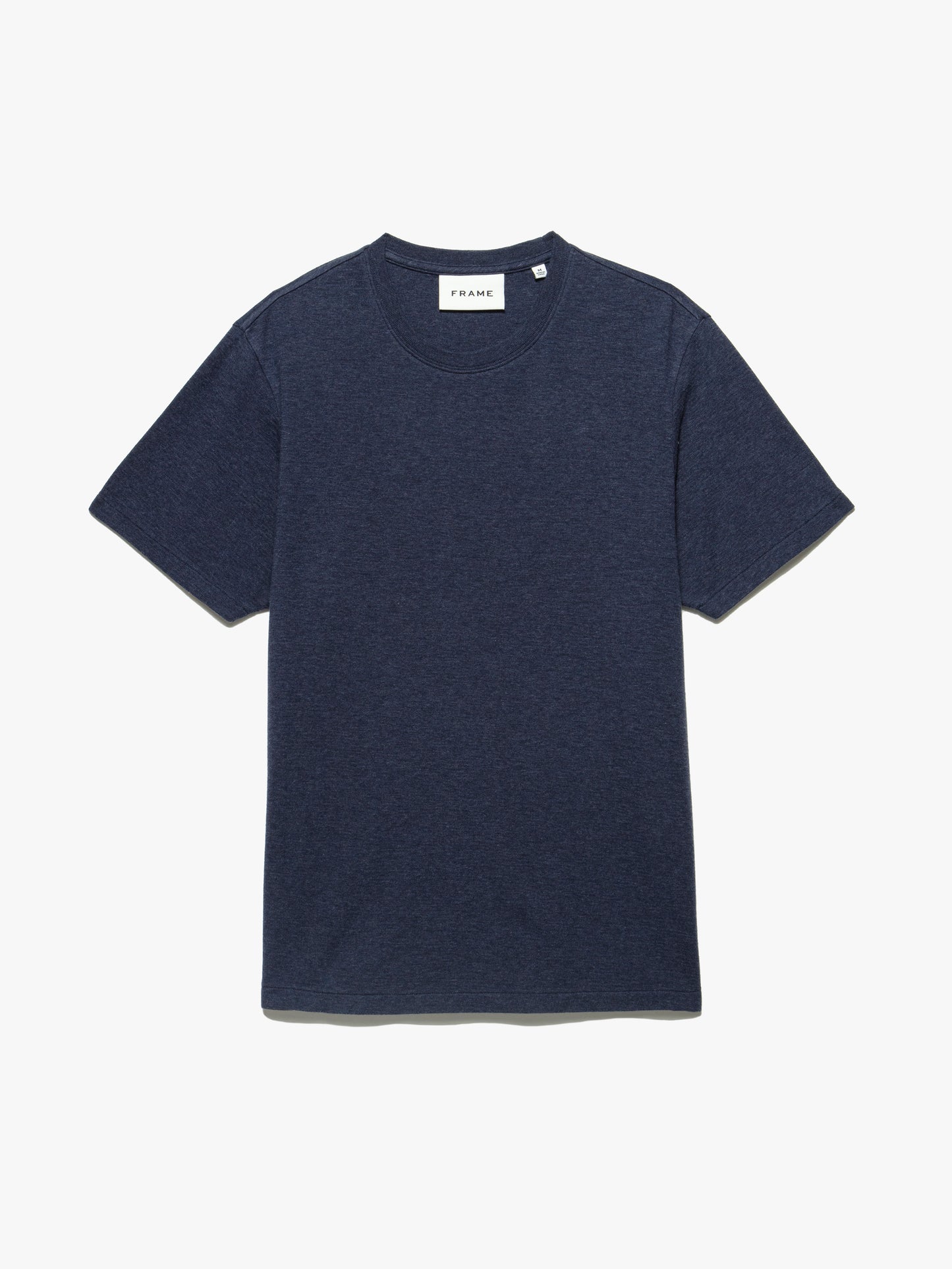 Frame Duo Fold Tee Heather Dark Blue