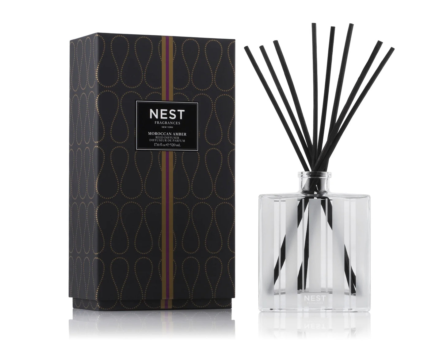 Moroccan Amber Luxury Reed Diffuser - Nest