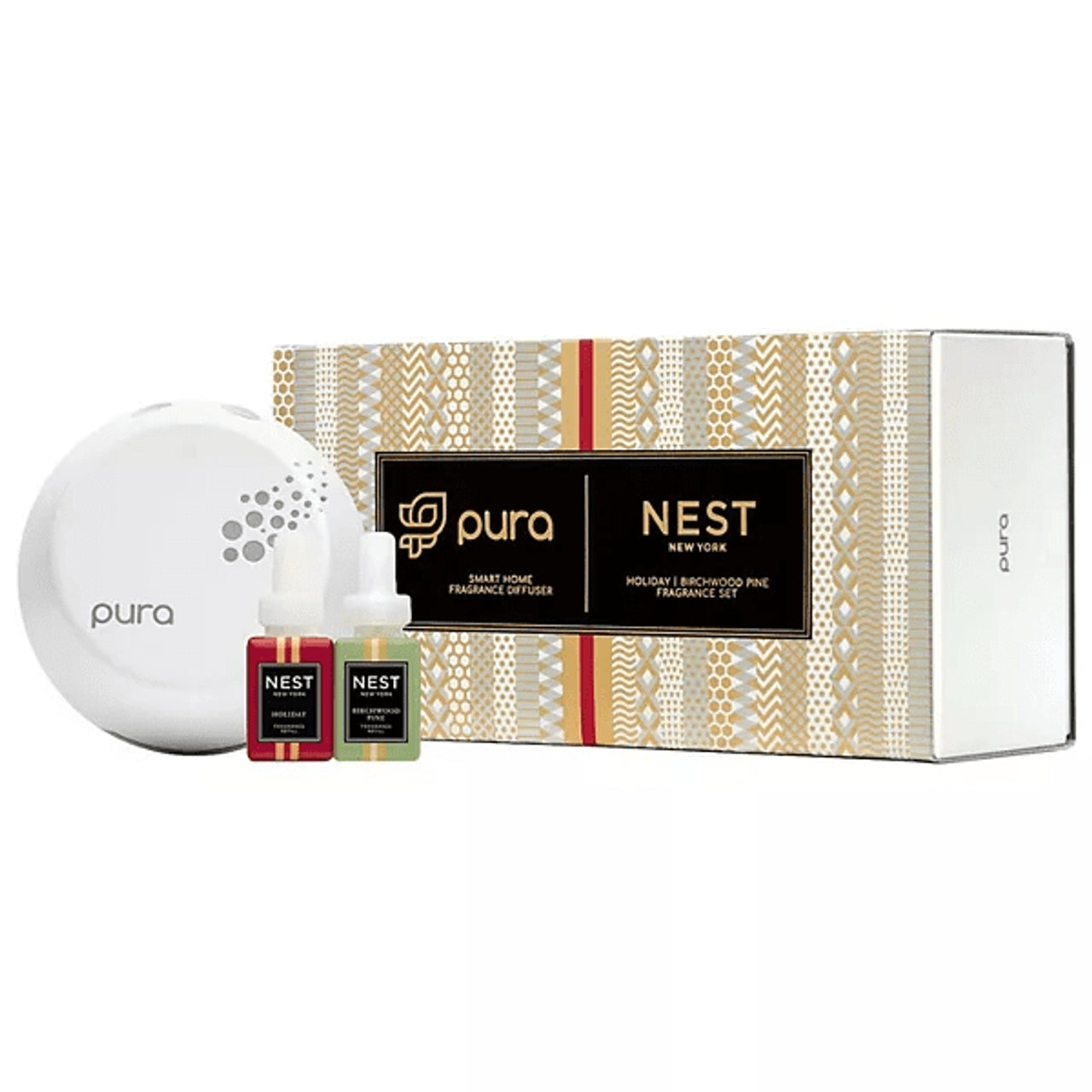 Pura Smart Home Fragrance Holiday Birchwood Pine Diffuser - Nest