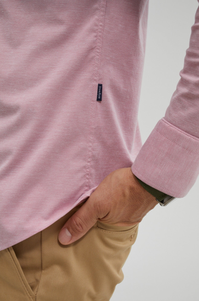Stone Rose Dusty Lavender DryTouch® Woven Dip-Dyed Shirt