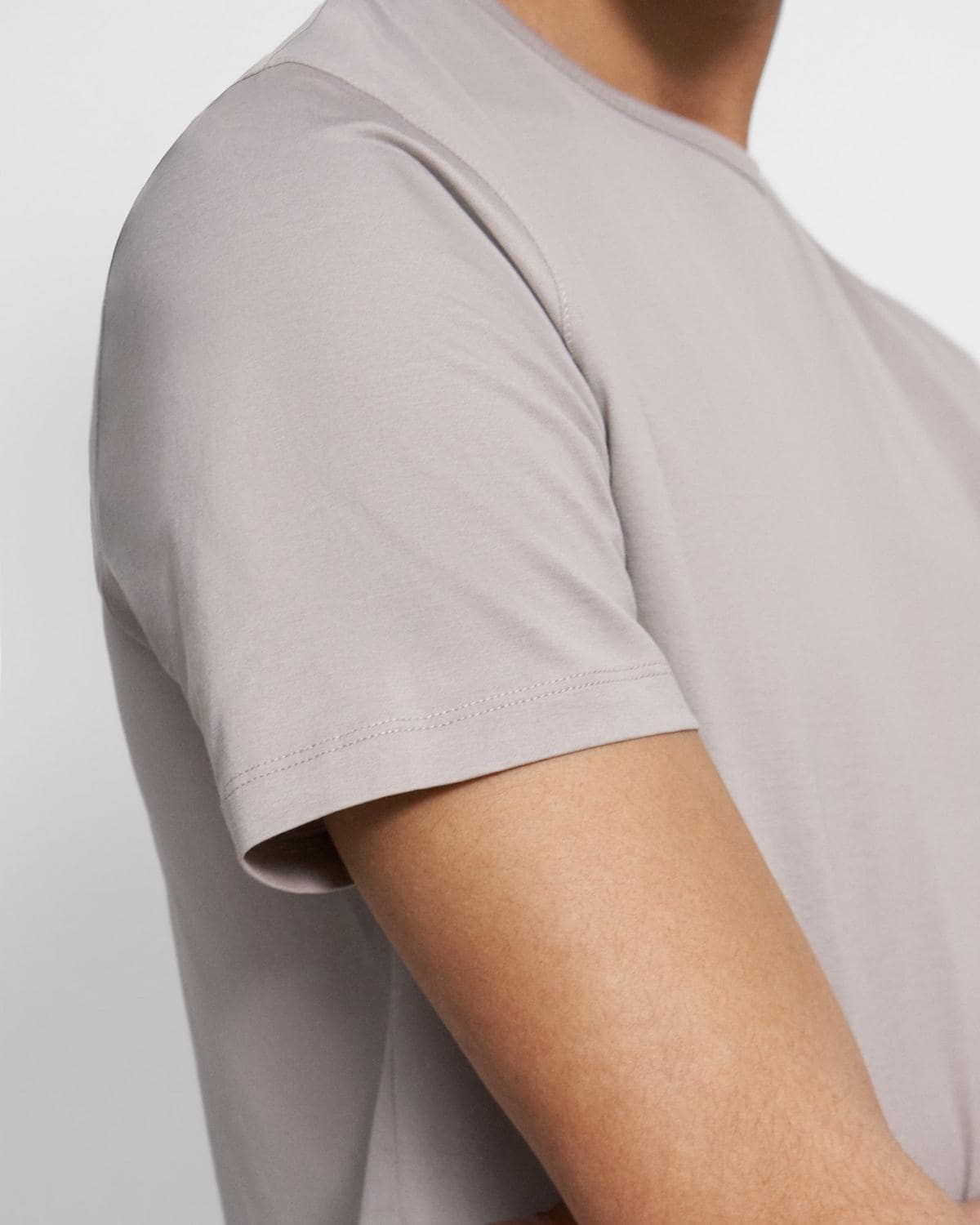 Precise Tee Luxe Cotton Opal - Theory Men