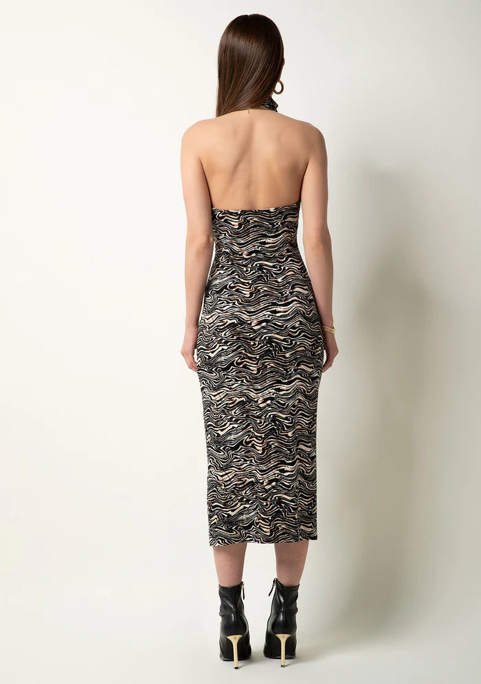 Neva Dress Marbled Zebra - Tart Collections