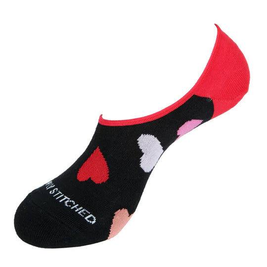 Hearts No Show Socks - Unsimply Stitched