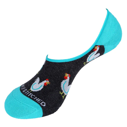 Chicken No Show Socks - Unsimply Stitched