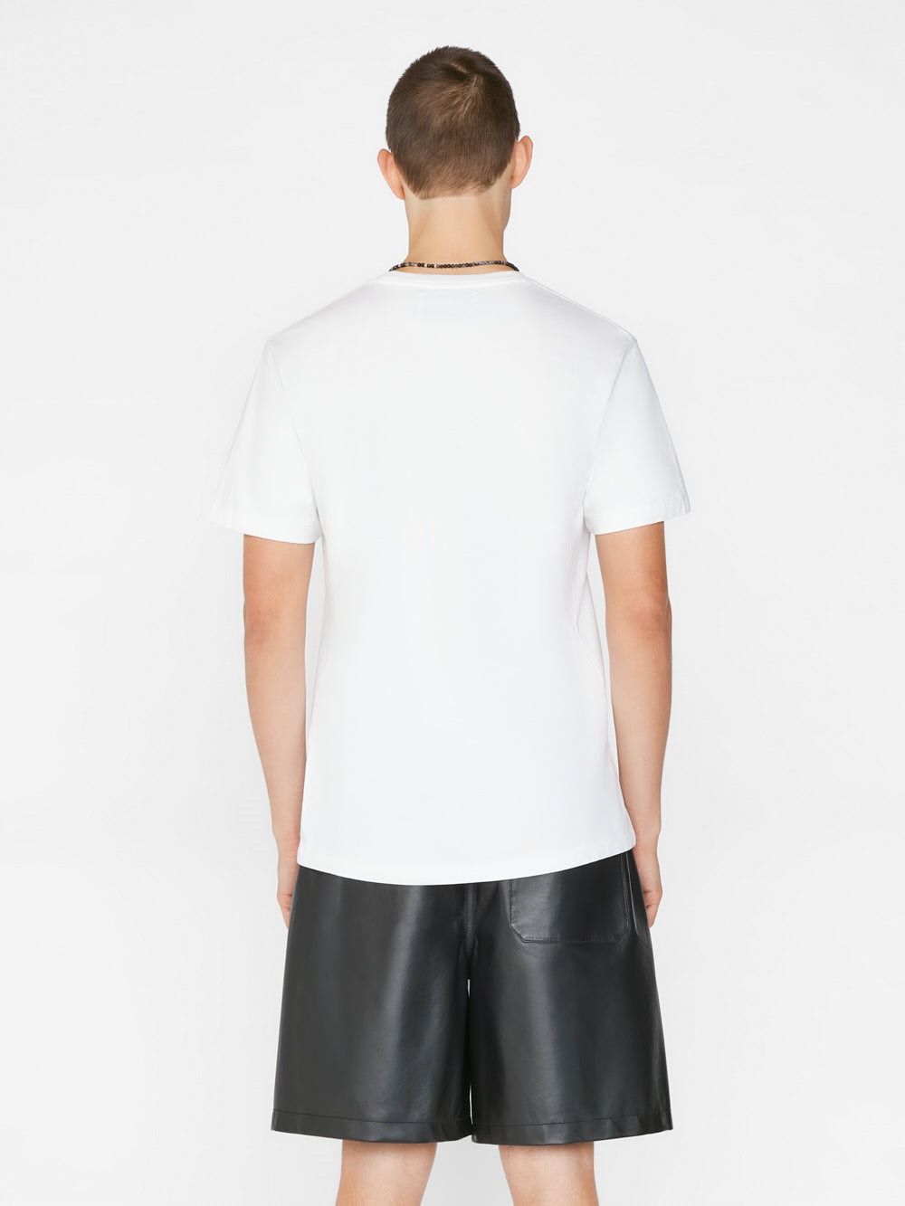 Frame Graphic Tee Blanc Back