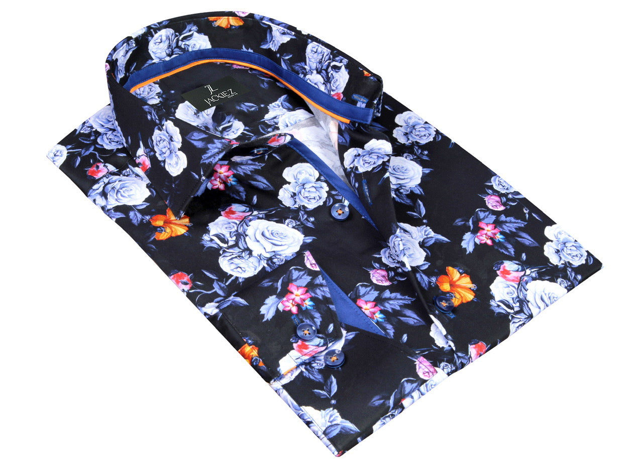 "The Mike" Long Sleeve Button Up - Jackie Z Style Co.