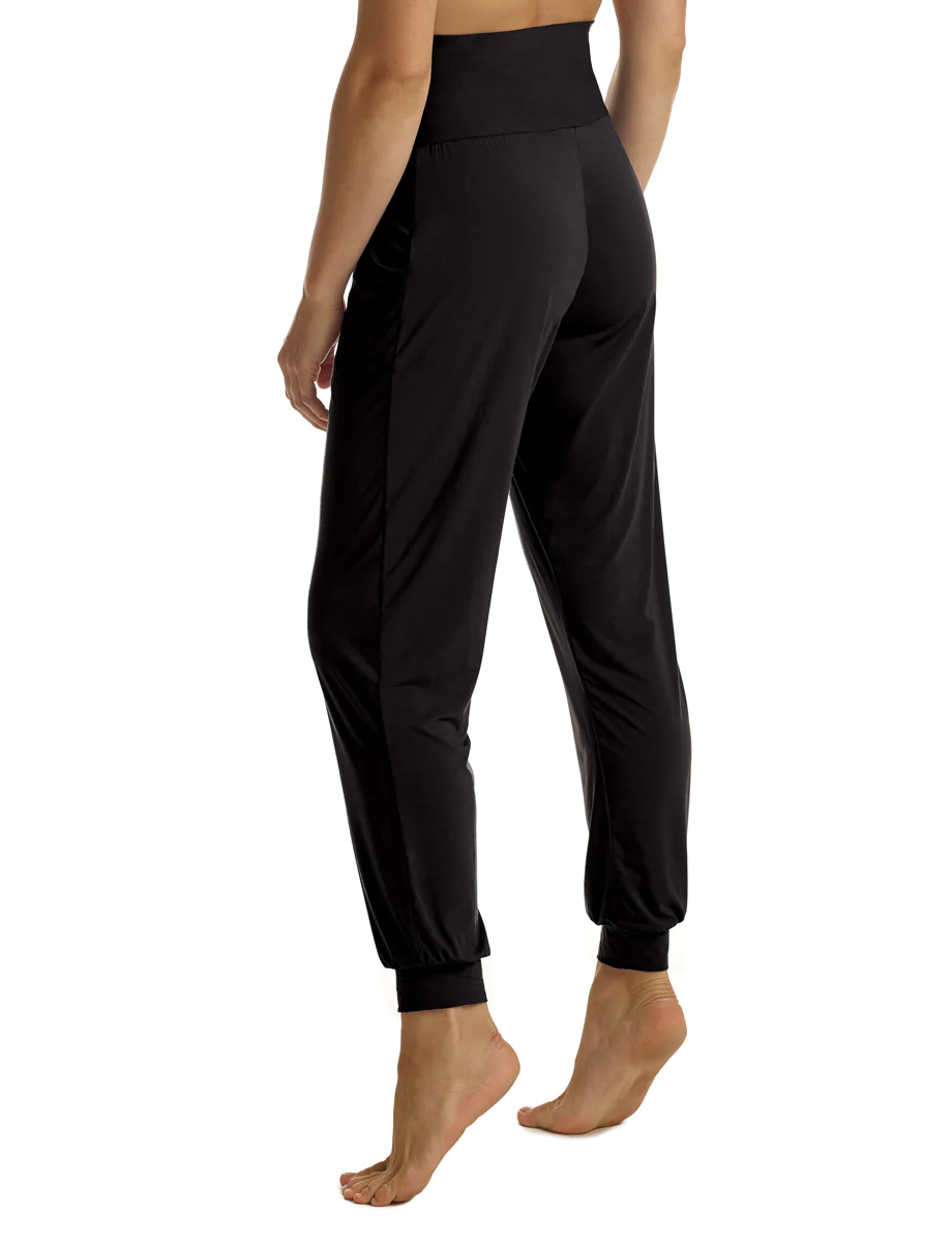 Commando Butter High Rise Jogger Black Back