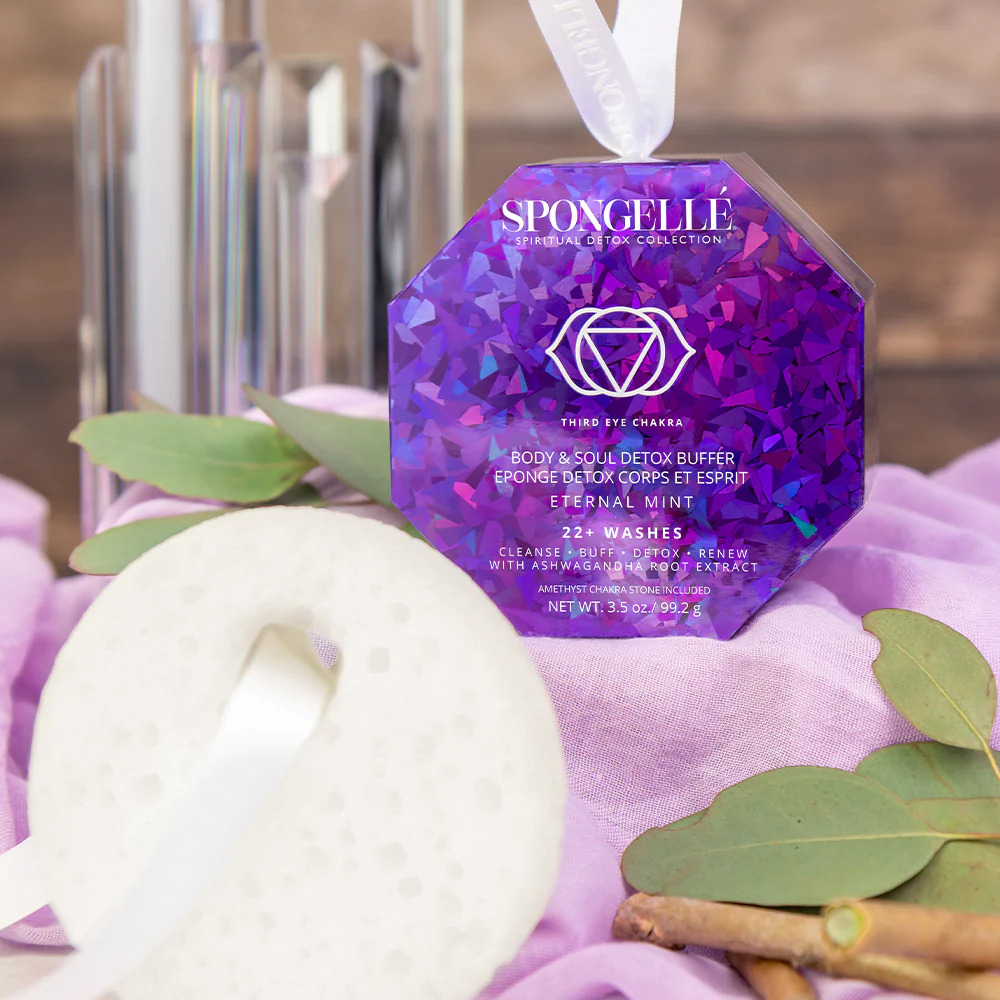 Spongelle Eternal Mint Spiritual Detox (Amethyst)