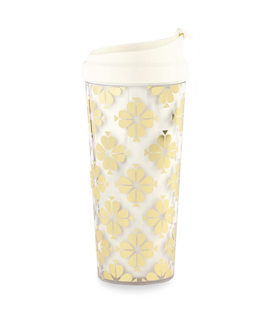Kate Spade New York - Thermal Mug Gold Spade Flower