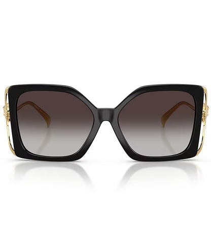 Medusa Square Sunglasses Black - Versace