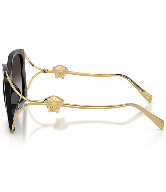 Medusa Square Sunglasses Black - Versace